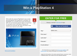 Win a PlayStation 4