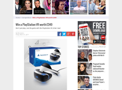 Win a PlayStation VR worth £349