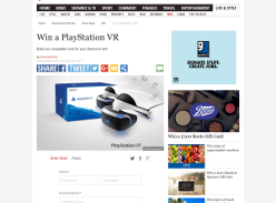 Win a PlayStation VR