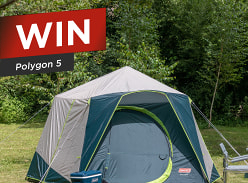 Win a Polygon 5 Tent Worth £270!