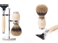 Win a Pure Badger Mach3 Edwardian Shaving Set