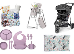Win a Pushchair, Highchair and Weaning Baby Bundle