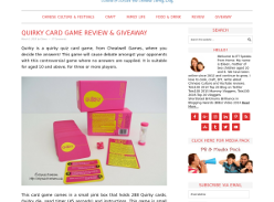 Win a Quirky Card Game from Cheatwell