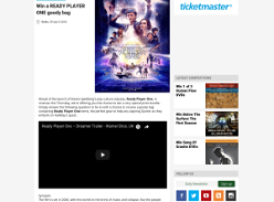 Win a Ready Player One goody bag