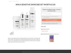 Win a sensitive skincare set worth £120