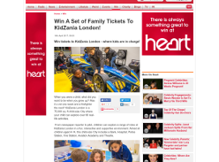 Win A Set of Family Tickets To KidZania London
