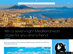 Win a seven-night Mediterranean cruise for two