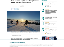 Win a seven-night ski holiday for two to Val d’Arly worth £1,000