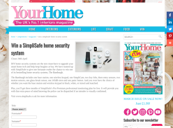 Win a SimpliSafe home security system