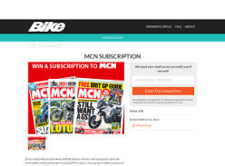 Win A Six Month Subscription to MCN