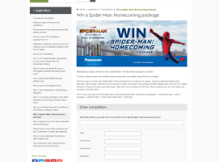 Win a Spider-Man: Homecoming package