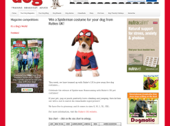 Win a Spiderman costume for your dog from Rubies UK!