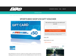 Win a Sportsbikeshop £50 gift voucher