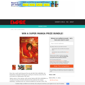 Win a super Manga prize bundle