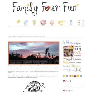 Win a Thorpe Park Annual Family Pass