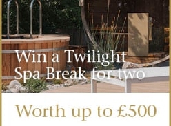 Win a Twilight Spa Break for 2 Worth up to £500