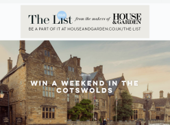 Win a weekend in The Cotswolds