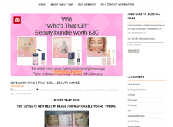 Win a Who's That Girl Make-Up Bundle worth £30
