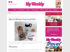 Win A Winter Survival Set
