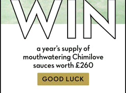 Win a Year's Supply of Chimilove Sauces