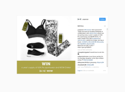 Win a year’s supply of WOW drinks & a year’s supply of USA Pro outfits