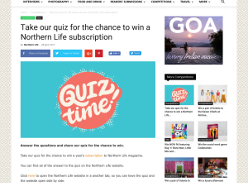 Win a Year's Subscription to Northern Life Magazine