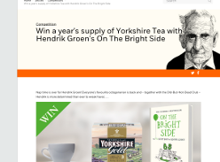 Win a year's supply of Yorkshire Tea