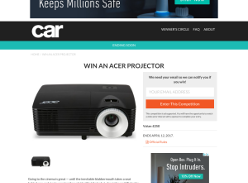 Win an Acer projector