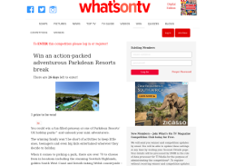 Win an action-packed adventurous Parkdean Resorts break