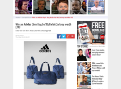 Win an Adidas Gym Bag by Stella McCartney worth £110