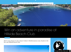 Win an adventure in paradise at Hillside Beach Club