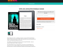 Win an Amazon Kindle Oasis