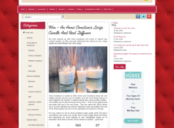 Win an Anna Constance Large Candle + Reed Diffuser