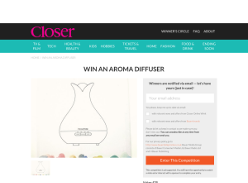 Win an aroma diffuser