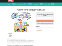 Win An Astonish Cleaning Pack