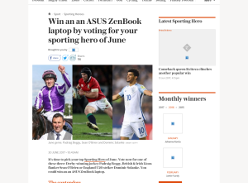 Win an ASUS ZenBook laptop