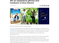 Win an experience gift box and hardback of Dear Edward