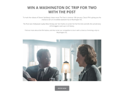 Win an incredible trip to Washington DC for two with The Post