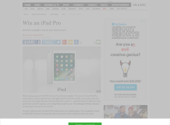 Win an iPad Pro
