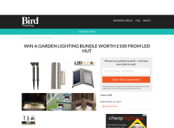 Win an LED Hut Garden Lighting bundle
