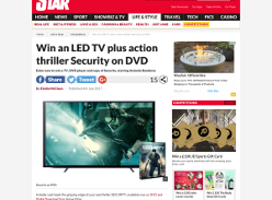 Win an LED TV + Security on DVD
