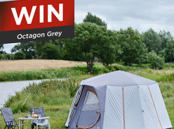 Win an Octagon Grey Tents Worth £380