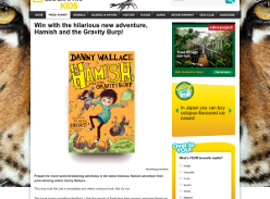 Win An original illustration of Hamish by illustrator Jamie Littler and signed by author, Danny Wallace