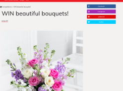 Win beautiful bouquets