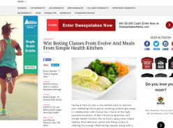 Win Boxing Classes From Evolve & Meals From Simple Health Kitchen