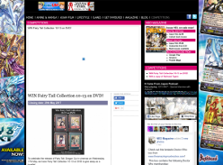 Win Fairy Tail Collection 10-13 on DVD