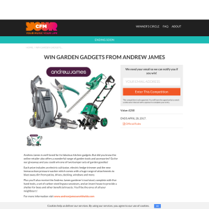 Win garden gadgets from Andrew James worth £250
