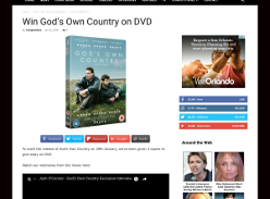 Win God’s Own Country on DVD