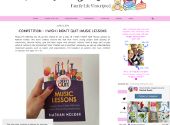 Win I Wish I Didn't Quit: Music Lessons Book