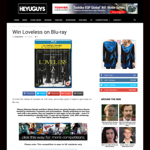 Win Loveless on Blu-ray